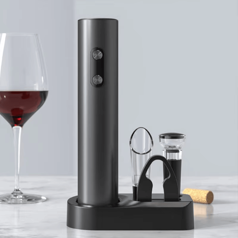 Electric Wine Bottle Opener Set