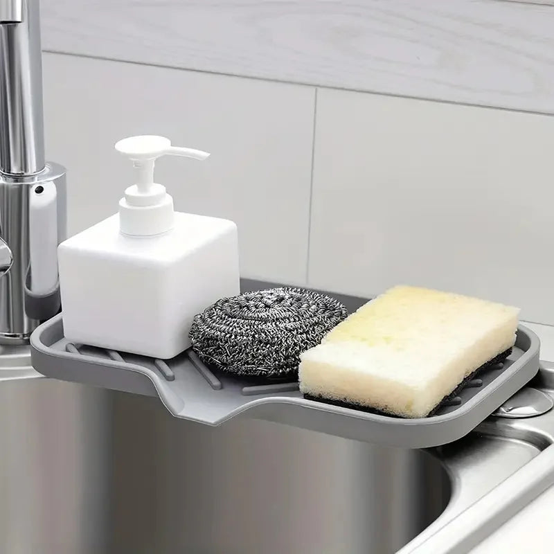 Silicone Sink-Side Tray