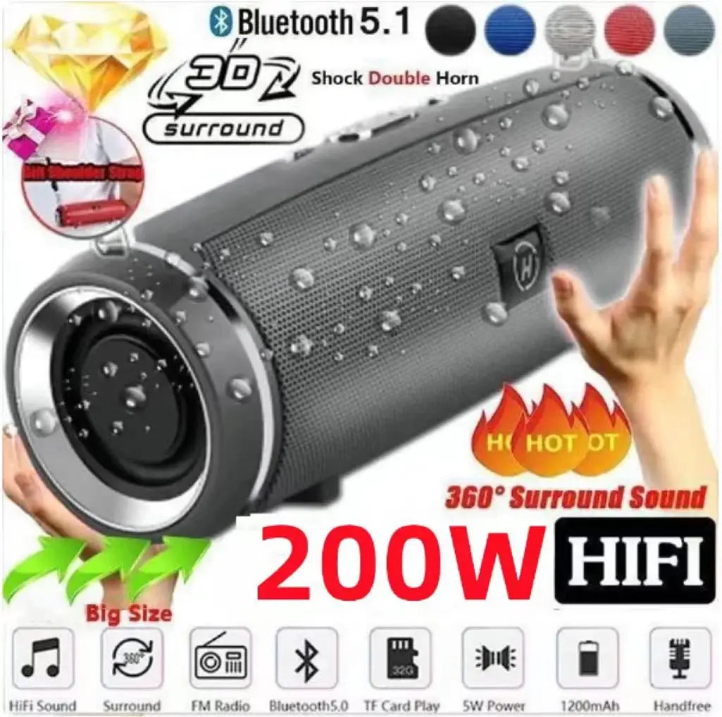 Portable Waterproof Speaker