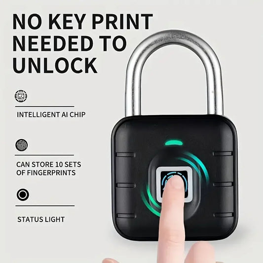 Smart Fingerprint Waterproof Padlock