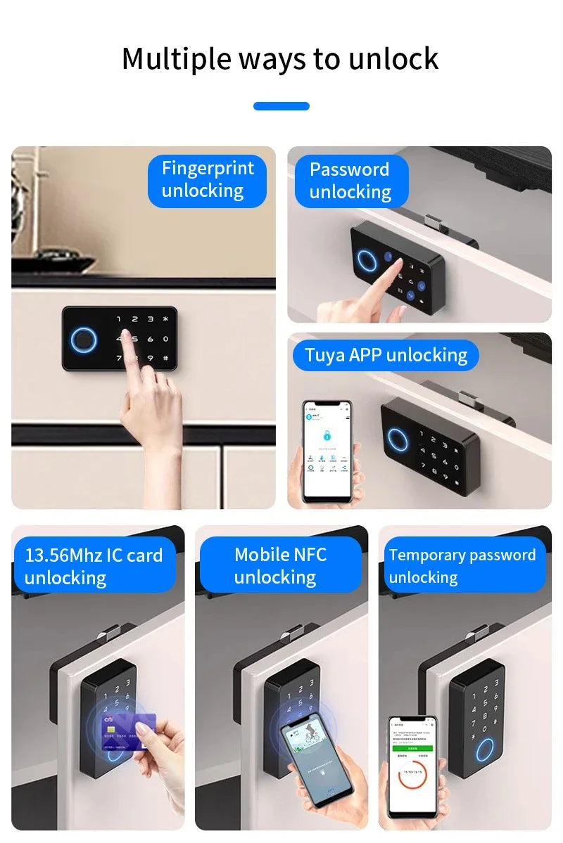 Smart Finger Print Draw Lock