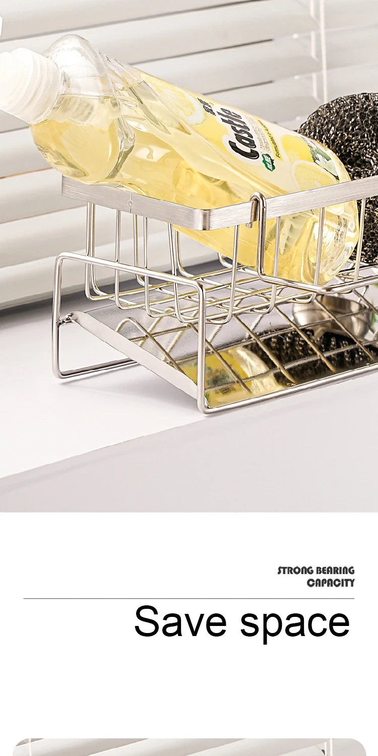 Sink-Side Storage Rack