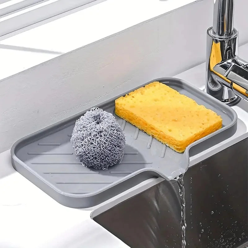 Silicone Sink-Side Tray