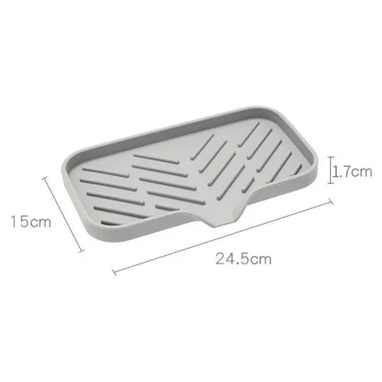 Silicone Sink-Side Tray