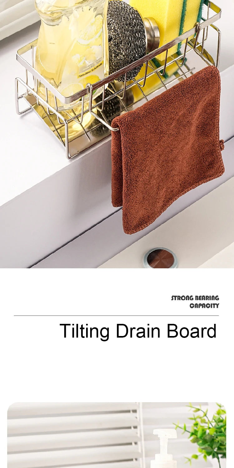 Sink-Side Storage Rack